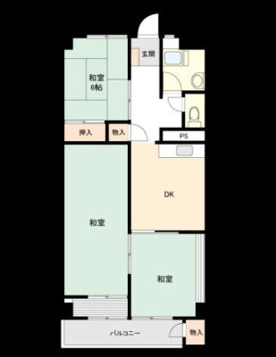 市ドリームハイツ１号棟　中古マンション